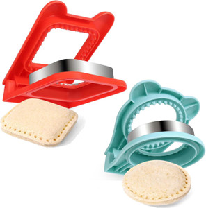 CLASSICHARM Sandwich Cutter and Sealer, Makes Pocket Sandwiches Cookie Cutter