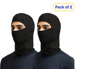 बोल्डफिट काला बाइक फेस मास्क पुरुष और महिला के लिए