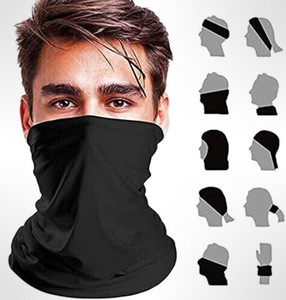 स्नेहा सेल्स काला बाइक फेस मास्क लड़के और लड़कियाँ के लिए