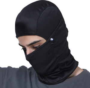 BOLDFIT CLOTHING Black Bike Face Mask for Men & Women