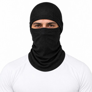AUTOSITE Black Bike Face Mask for Boys & Girls