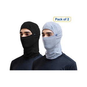 BOLDFIT Black, Grey Bike Face Mask for Men & Women