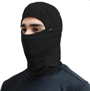 BOLDFIT Black Bike Face Mask for Men & Women