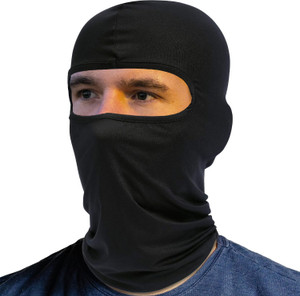 किंग्सवे काला बाइक फेस मास्क पुरुष और महिला के लिए