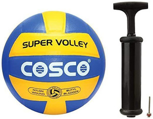 COSCO Super Volleyball With One Pump Volleyball - Size: 4