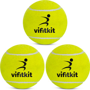 VIFITKIT VFK by Xtrim Ace Cricket Ball, for Best Practice Tennis Ball Tennis Ball