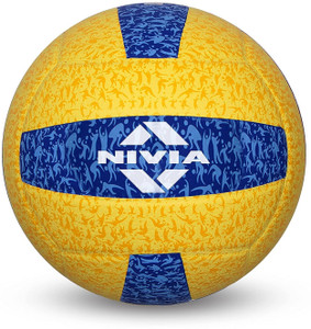 NIVIA G-2020 Volleyball Size 4 Blue - Image 6