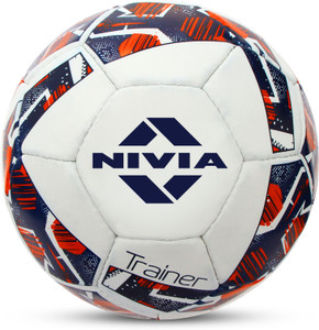 NIVIA Trainer Football Size 5 White Pack of 1 - Image 6