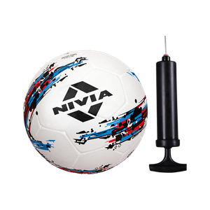 NIVIA Storm Football Size 5 with Pump Pack of 1 - Image 5