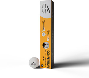 Hundred Competition 2-Star Ball ( 6 in 1 ) Table Tennis Ball
