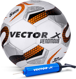VECTOR X VENOMOUS Ball Pump Football - Size: 5