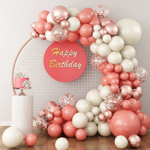 R G ACCESSORIES Solid Off White Coral Red Rose Gold