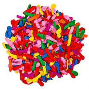 ShikharRetails Solid Non Toxic Holi Water Balloons Multicolor (Pack of 500) Balloon