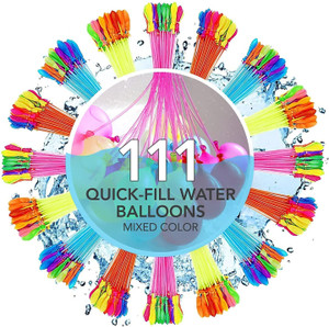 INFISPACE Solid Holi Balloons for Holi Office Party & Holi (Magic Balloons Pack of 111 Pack-I Magic Balloon
