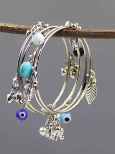 Gurjari Jewellers Metal Silver Bangle Set
