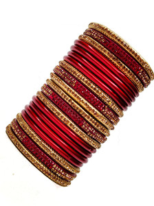 Lahthi Wala Lac Bangle Set