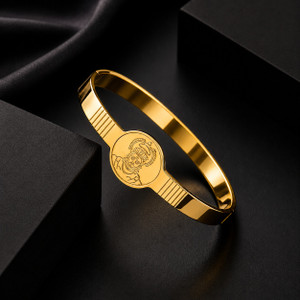 FEEDNIX Stainless Steel Gold-plated Kada