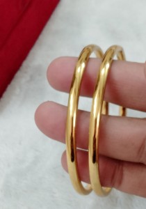 Shree Enterprises Brass Gold-plated Bangle