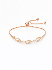 Nilu's Collection Alloy Gold-plated Bracelet