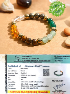 SPYRONIX REAL TREASURE Stone Crystal Bracelet