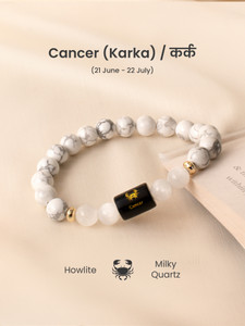 Astrotalk Howlite Beads Bracelet