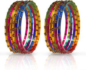 beutifly Glass Bangle Set