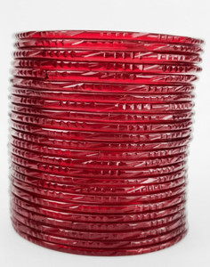 T4 GD BANGLES Glass Bangle Set