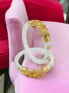 SUNISKA Plastic Gold-plated Shakha Pola