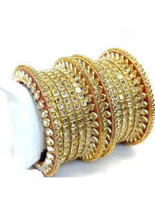 SHOPNADE Plastic, Alloy Zircon Bangle Set