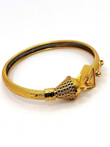 TANVI J Metal Gold-plated Bangle