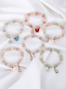 ELCETRATD JEWELLERY Alloy Gold-plated Charm Bracelet