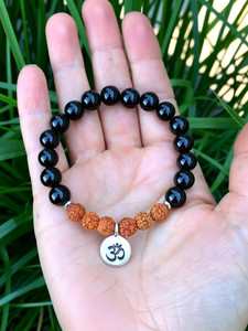SUKHAD Stone, Rudraksha Crystal Bracelet
