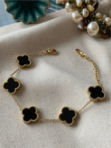 Winnifred Stainless Steel Pearl Gold-plated Bracelet