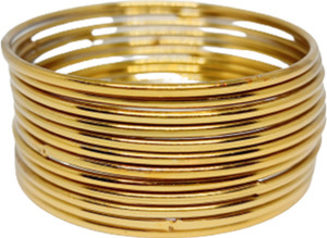 NAVMAV Metal Gold-plated Bangle Set