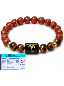 VIBESLE Stone, Crystal Beads Bracelet