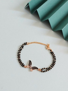 Icandies Brass, Alloy Cubic Zirconia Gold-plated Charm Bracelet