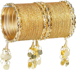 IN INNAKA Metal Bangle Set