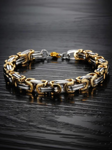 MEENAZ Brass, Copper, Alloy, Steel, Stainless Steel Titanium, Gold-plated, Silver Bracelet