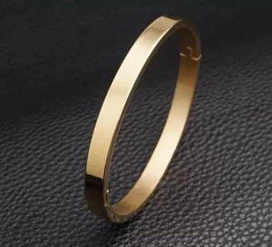 Heer Collection Stainless Steel Titanium Kada