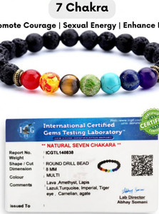 Crystal And shades 7 Chakra Beads, Agate, Crystal, Jade, Quartz Bracelet