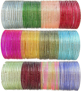 VAKANGAN Glass Bangle Set