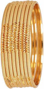 SGN FASHION Brass Bangle Set