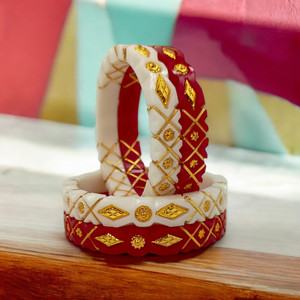 TANVI J Plastic Gold-plated Shakha Pola