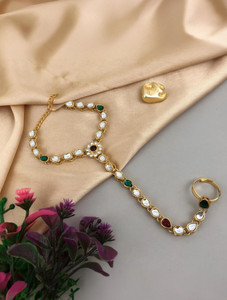 Om jewels Alloy Gold-plated Ring Bracelet