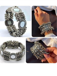 Samridhi DC Alloy Silver Kada