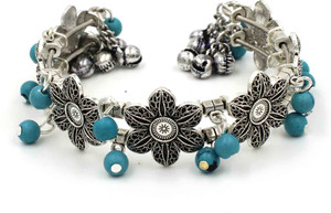 Gurjari Jewellers Brass Silver Kada