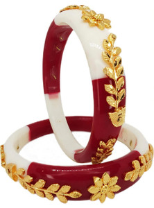 TANVI J Plastic Gold-plated Shakha Pola