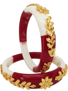 TANVI J Plastic Gold-plated Shakha Pola