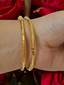 vani enterprise mart Brass Gold-plated Bangle Set