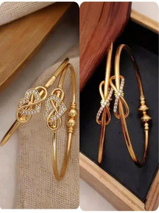 BIMIJEWEL Alloy Gold-plated Bangle